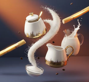 Ceramic Sugar & Milk Pot Set